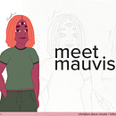 original character design: mauvis (younger version). Un progetto di Character design, Illustrazione tradizionale, Illustrazione digitale e Arte concettuale di christian dove nicole - 18.04.2025