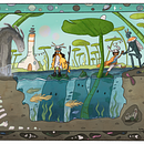 Friend or Foe - Forest Fantasy w Nat Andrewson. Projekt z dziedziny Ilustracja c i frowa użytkownika Kat - 19.04.2025