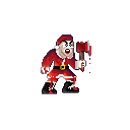 Art the clown - Pixel art. Un progetto di Character design, Videogiochi, Pixel art e Progettazione di videogiochi di Luis Caldas - 20.04.2025