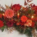 A Christmas table flower Ein Projekt aus dem Bereich Dekoration von Innenräumen, Innendesign, DIY, L, schaftsbau und Blumen- und Pflanzendesign von lyla0220 - 21.04.2025