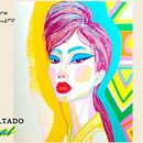 Blue Musa - ILUSTRACIÓN. Un proyecto de Ilustración tradicional, Dibujo, Bellas Artes e Ilustración de moda					 de LAURA - 21.04.2025