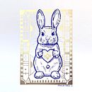 Golden Rabbit . Ilustrație tradițională, Desen, Arte și meșteșuguri, Caiet de schițe, Schițe & Ilustrație cu cerneală de mevades - 04.21.2025