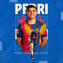 Pedri – Where Legends Are Born ⚽ . Projekt z dziedziny Projektowanie graficzne, Portale społecznościowe, Instagram i  Kolaż użytkownika Mosab Wagih - 21.04.2025