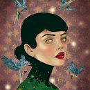 pintura digital retratos de mujeres de fantasía Ein Projekt aus dem Bereich Digitale Illustration, Digitale Malerei und Traditionelle Illustration von Daniel Castro - 22.04.2025