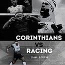 Ulotka promocyjna: Memphis Depay i Corinthians – mecz. Projekt z dziedziny Projektowanie graficzne użytkownika brayansan1082 - 22.04.2025
