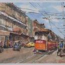 Cityscapes watercolor. Un proyecto de Pintura y Pintura a la acuarela de Pawint Eungprabhanth - 22.04.2025