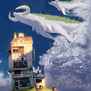 canavarlar ve mangolar  . % shanmenriddi tarafından hazırlanan Dijital İllüstras, Ve on projesi - 04.22.2025