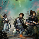 Escapar . Ilustração digital, Desenho, Design de personagens, Narrativa, Desenho digital, e Comic projeto de Denisse Hultzsch - 22.04.2025