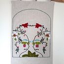 PLANT LADY: TWINS. Embroider project by Elena Rodríguez Fajardo - 04.22.2025