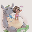 Felicidade. Een project van Digitale illustratie van Thiago Costa - 22.04.2025