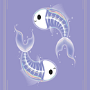 Horoscope squelette. Un projet de Illustration numérique, Dessin, Design graphique, Design  , et Conception numérique de Cássia Saito - 22.04.2025