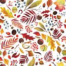 My project for course: Floral Illustration and Pattern Design with Tatiana Boyko  . Un progetto di Illustrazione tradizionale, Design, Pittura ad acquerello, Design digitale e Illustrazione botanica di Emma Bengtsson - 25.04.2025