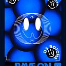 RAVE ON . % duartebaptistafm tarafından hazırlanan Sanat Yönetmenliği, Tasarım, Poster Tasarımı, Ve Grafik Tasarım projesi - 04.26.2025