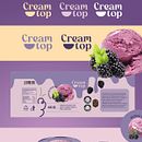 Cream Top - proyecto de diseño. Graphic Design, Br, ing & Identit project by Carmen Rosa Terán Salas - 04.28.2025