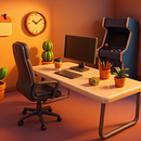 CUTE OFFICE . 3D, animasi 3D, desain 3D, Animasi, Dan Grafik Gerak proyek oleh salva_xno - 04.29.2025