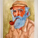 Portrait. Portrait Drawing, Traditional illustration, and Watercolor Painting project by alecsandra_ada - 04.29.2025