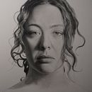 Tania. Un proyecto de Bellas Artes, Dibujo, Dibujo a lápiz, Ilustración tradicional, Dibujo de Retrato, Dibujo realista, Dibujo artístico, Bocetado y Dibujo anatómico de Begoña Blázquez Parro - 01.05.2025