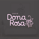 Identidade Visual - Ateliê Dona Rosa. Br, ing, Identit, Graphic Design, and Logo Design project by Luzia Sousa - 05.02.2025