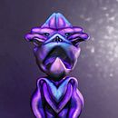 3D Character Lord Faltenschnuff. Projekt z dziedziny 3D, Projektowanie postaci 3D,  Modelowanie 3D, Projektowanie postaci, Ilustracja c, frowa, Malarstwo c, frowe, Trad, c i jna ilustracja użytkownika Angela Schuchart - 04.05.2025