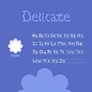 Delicate Font: Typography. Een project van T y pografie van Joana Teixeira - 05.05.2025
