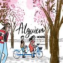 Videoclip animado "Alguien" - Hostel. Un proyecto de Animación, Ilustración tradicional, Ilustración digital e Ilustración animada de M vicky Carballo - 06.05.2025