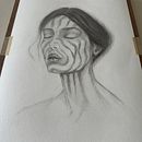 A MULHER. Artistic Drawing, Drawing, Fine Arts, Portrait Drawing, Realistic Drawing, and Sketching project by Virgilio Ozelami - 05.07.2025