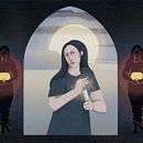 Three mothers (shalosh ima'ot שלוש אמהות). Ilustração digital, Design gráfico, Pintura e Ilustração tradicional projeto de Yael Alshochat - 12.05.2025
