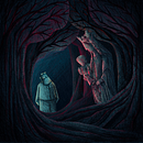 The Mistress and the Peddler (האדונית והרוכל). Ilustração tradicional, Desenho, Ilustração digital, e Design gráfico projeto de Yael Alshochat - 12.05.2025