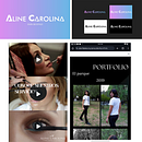 Ejercicios de Canva. Un projet de Br, ing et identité, Design graphique, Design pour les réseaux sociaux , et Webdesign de Aline Carolina - 14.05.2025