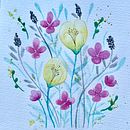 Progetto finale: realizza il tuo giardino fiorito. Un projet de Illustration botanique, Beaux Arts, Illustration traditionnelle, Illustration naturaliste, Peinture , et Aquarelle de albotteghino23 - 14.05.2025