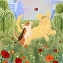 DOGS AND THE CITY . % Laura Gentili tarafından hazırlanan Dijital İllüstras, on, Doğalcı İllüstras, Ve on projesi - 05.15.2025