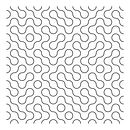Truchet tiles using arcs. Graphic Design, Design, Digital Design, and AI programming project by Saurabh Yadav - 05.20.2025