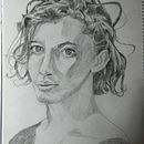 Retrato a lapiz . Desen artistic, Desen, Arte plastice, Desen în creion și Desen realist de Francisco Javier Bermejo Yagüe - 05.23.2025