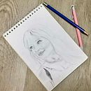 Portait Drawing Ein Projekt aus dem Bereich Artistische Zeichnung, Zeichnung, Porträtzeichnung, Sketchbook und Skizzenentwurf von gdboken - 24.05.2025