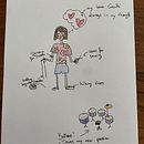 Self-Portrait in 5min. Projekt z dziedziny  R i sunek użytkownika Maud Lebrun - 26.05.2025