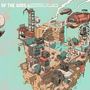 Bazar dos Deuses - Uma paisagem urbana de fantasia. Ilustração digital, Ilustração tradicional, Design gráfico, Narrativa, Sketchbook, Arquitetura, e Design de videogames projeto de jschellekens - 26.05.2025