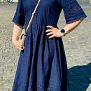 Pierwsza sukienka . Un progetto di Cucito, Fashion design, DIY, Modellistica e confezione sartoriale di Ola - 26.05.2025