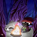 Un Paso a lo desconocido. Un progetto di Character design, Illustrazione digitale, Disegno, Illustrazione tradizionale, Narrativa, Stor e telling di Laura González - 26.05.2025