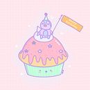 Cupcake Kawaii Ein Projekt aus dem Bereich Design von Figuren, Digitale Illustration und Manga von Kawana Rocha - 26.05.2025