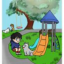Convivencia . Un proyecto de Teoría del color, Ilustración digital, Dibujo, Ilustración tradicional y Pintura a la acuarela de Fabiola ACOSTA ARROYO - 27.05.2025