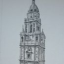 Ilustración arquitectónica grafito y tinta. Un progetto di Illustrazione architettonica, Disegno artistico, Disegno e Disegno a matita di palomoreno - 29.05.2025