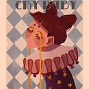 Cry baby. Projekt z dziedziny Ilustracja c, frowa, Malarstwo c, frowe i Projektowanie graficzne użytkownika Bassant Gharib - 29.05.2025