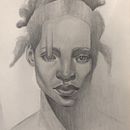 Portrait au graphite. Projekt z dziedziny  R, sunek art, st, czn,  R, sunek, R, sunek anatomiczn,  Sztuki piękne, Trad, c, jna ilustracja, R, sunek ołówkiem, Portret, R, sunek realist, czn i Sketching użytkownika Mélissa Giroux - 02.06.2025