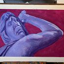The Ludovisi Gaul. Een project van Schilderen met gouache, Traditionele illustratie y Schilderij van Sam Hamrick - 02.06.2025
