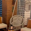 Silla colgante . Een project van Meubelontwerp en -bouw y Macramé van lulurodrig4 - 03.06.2025