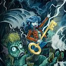 Henry Rider and the First Hunter's Hammer. Un proyecto de Ilustración digital, Dibujo y Diseño gráfico de Rita Muñoz - 03.06.2025