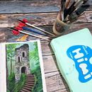 Pintura de paisaje con gouache Ein Projekt aus dem Bereich Gouachemalerei, Malerei, Bildende Künste und Naturalistische Illustration von Rosario Delgado - 04.06.2025