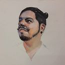 Nada. Un projet de Illustration traditionnelle, Dessin, Beaux Arts, Animation, Dessin au cra, on, Carnet de croquis, Illustration naturaliste, B, e dessinée, Illustration architecturale, Dessin réaliste, Peinture gouache, Collage , et Céramique de Erick Ortega - 05.06.2025