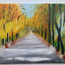 Project course - Sunny Day in the Park. Een project van  Beeldende kunst, Traditionele illustratie, Naturalistische illustratie,  Olieverfschilderij y Tekening met potlood van Viorica Juncan - 06.06.2025