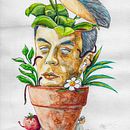 Protege tu mente . Traditional illustration, Drawing, and Watercolor Painting project by David Mundo - 06.11.2025